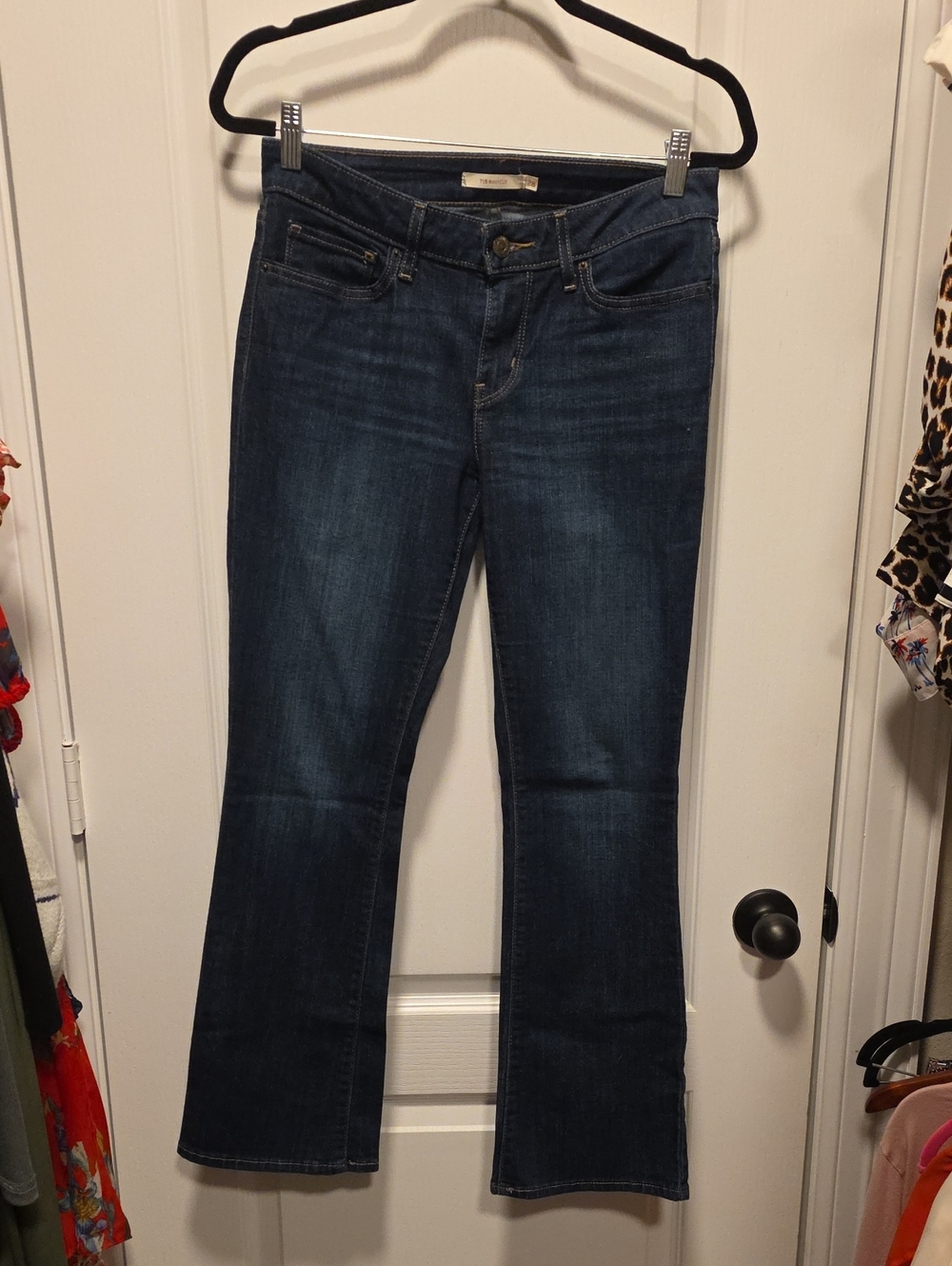 LEVI'S 715 Dark Blue Women's Bootcut Jeans